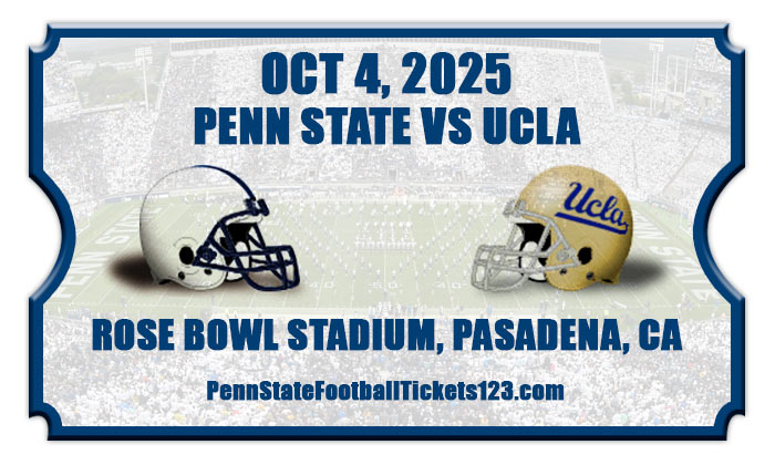 2025 Penn State Vs Ucla
