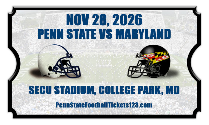 2026 Penn State Vs Maryland
