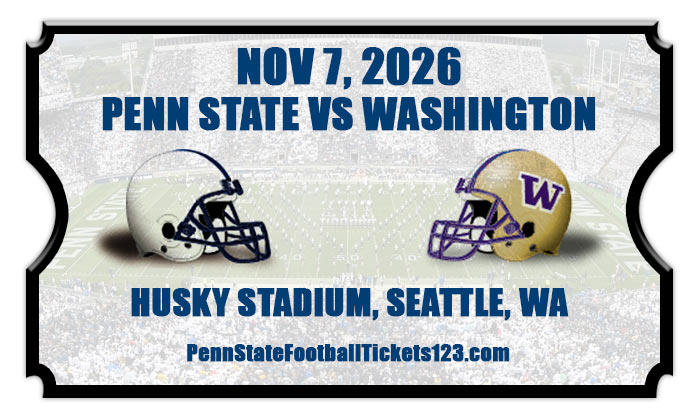 2026 Penn State Vs Washington